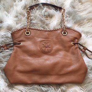 Cutest Brown Tory Burch Handbag